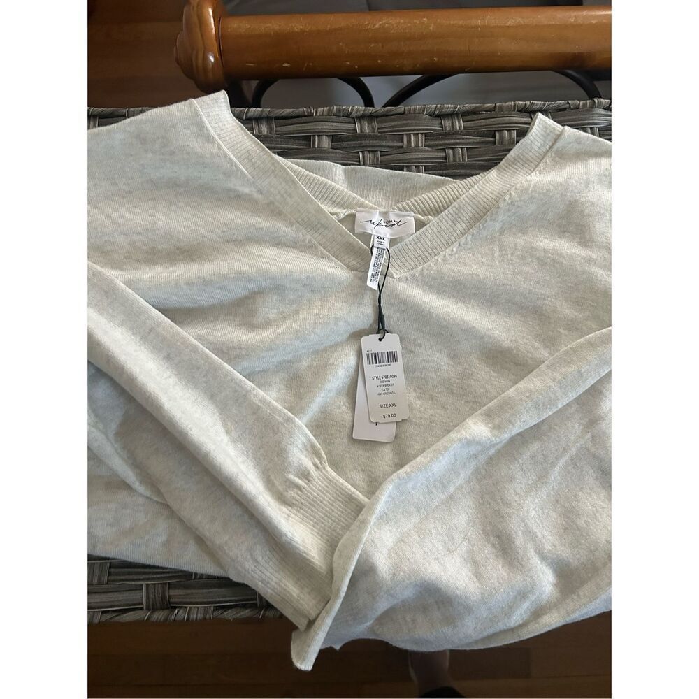 Eco Yarn V-Neck Sweater